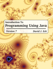 Introduction To Programming With Java, Version 8.1.2