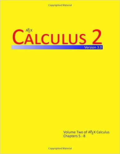 Calculus 2 (APEX Calculus v3.0)
