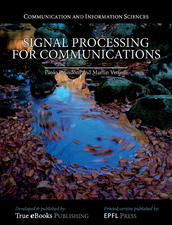 Signal Processing for Communications