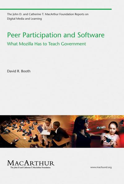 Peer Participation and Software: What Mozilla Has to Teach Government