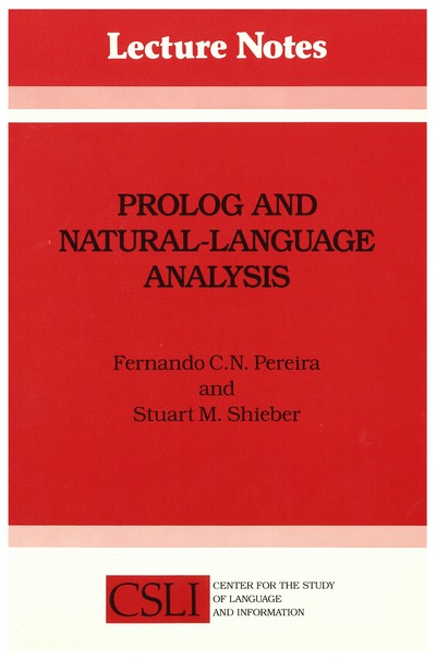 Prolog and Natural-Language Analysis - Digital Edition