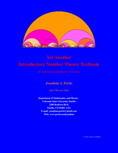 Yet Another Introductory Number Theory Textbook (Cryptology Emphasis Version)